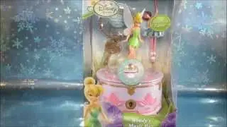 Disney Fairies Wendy's Musical Jewelry Box with Tinker Bell and ballerina