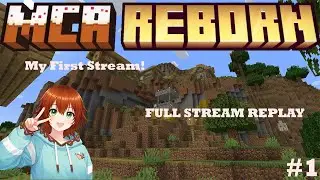 [Full VOD] First Time VTubing | Minecraft Comes Alive Reborn