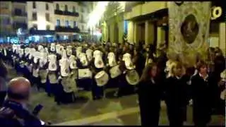Semana Santa en Calanda 2013.  El viaje de Inés y César