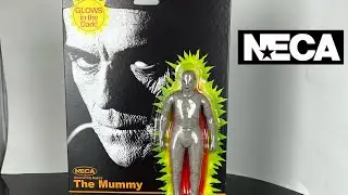 Neca toys Universal Monsters Glow in the dark The Mummy figure review