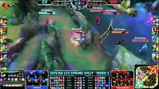 Gravity Cop Corki VS Dignitas Corejj Ezreal Highlights   2015 NA LCS Spring W2D1