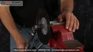 Versamatic 1inch Bolted Metal Pump with Plastic Center Wet End Kit Install