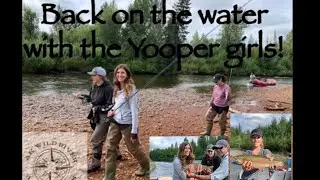 The Yooper Girls returned to Willow Alaska with fly rods in hand! #yooper #girlpower #fly #fish