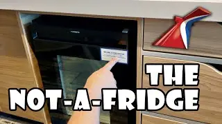 Carnival Celebration Room Fridge | The Not A Fridge