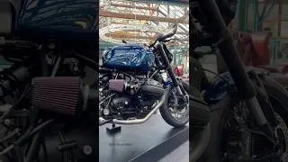 Custom Build BMW R9T XCross Edition #bmw #bmwr9t #bmwscrambler #bmwcaferacer #shorts #trending