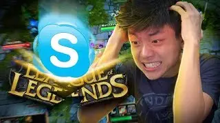 ME LIGARAM SKYPE NO MEIO DA TEAMFIGHT!! MD10 LOL 6