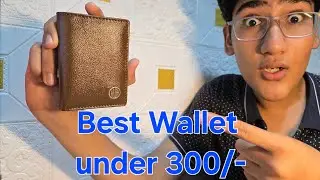HAMMONDS FLYCATCHER Genuine Leather Card Holder Wallet for Men & Women |Unboxing and review|