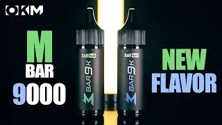 M BAR 9K NEW FLAVOR 2: Two new scents, ZAPPLE and KYOHO GRAPE.