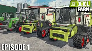 Welcome to the XXL Farm – Bigger Than Ever! | The XXL FARM | Farming Simulator 25 Ep1
