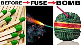 how to make sutli bomb with matchstick | माचिस से बनाए सुतली बम |