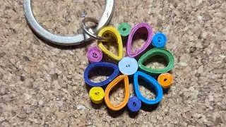 Llavero de Filigrana de Papel