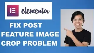 How To Fix Elementor Post Featured Image Crop Issue (Text Cut Off)
