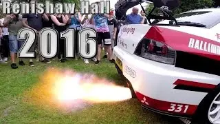 Renishaw Hall Classic Car show 2016 (FT Lamborghini Supercar)