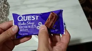Game Nexus Snack Review Quest Nutrition Bake Shop Protein Brownie Healthy Snack