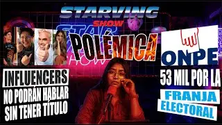SIN T&Iacute;TULO NO HABR&Aacute; SHOW PARA LOS INFLUENCERS / STARVING SHOW
