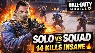 SOLO vs SQUAD 14 KILLS INSANE 😱 | COD MOBILE BR GAMEPLAY | VEX PLAYS