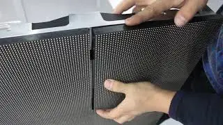 Front service led display