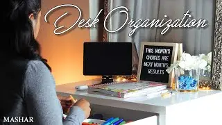 How to Organize Work Desk at Home | Declutter & Organization Series | Episode 3