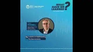 Lessons on implementing the blue economy: Tom Pickerell