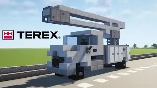 Minecraft Terex HRX55 Bucket Truck Tutorial