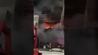 #fireaccident at #centro and #rkcollection  #chandanagar