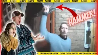 CREEPY VIDEOS FOUND ON RING DOORBELL CAMERAS | Reaction to SCARY Videos caught on RING CAMERAS