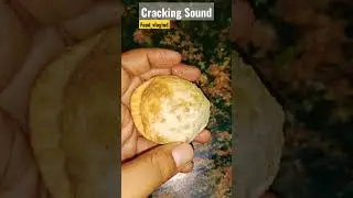 Cracking sound effects of crispy Food #crispy