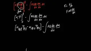 Consistent Mass Matrix of a bar element PART I