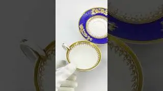 Редкое, старинное, чайно-кофейное трио, мануфактура 