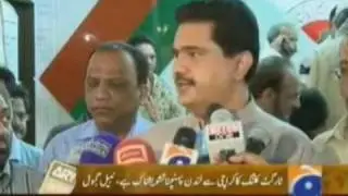 Nabil GABOL Farooq Sattar Babar Ghauri Hyder Rizvi at MQM 90