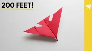 How to make falcon paper plane | that fly far
