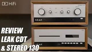 Review Leak Stereo 130 & CDT - Amplificador Integrado y Lector CD Vintage