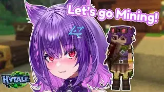 【HYTALE】come mining with me! ⛏️🙀 what will we find?【#AngyCatto | VOLs 】