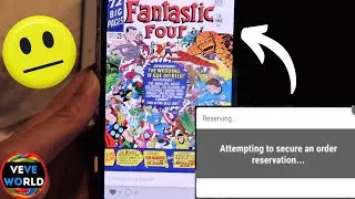 Veve Drop - Fantastic Four Annual Comic Drop FAIL :( (2/14/22)