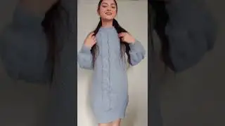 Urbanic Winters Dress 💙 #shortvideo #viral #shorts #review #youtubeshorts #urbanic