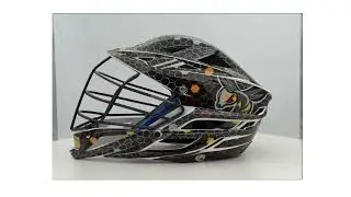 Lacrosse Helmet, Hornets Full Wrap 360
