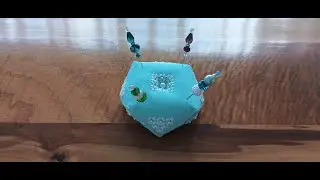 FLOSTUBE 47 Tutorial Como Bordar un Biscornu y como terminarlo en Hardanger. Parte práctica # 2