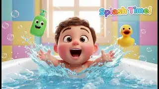 👉 Bath Time Song 🛁 Baby Bath Rhymes | Hindi Nursery Rhymes