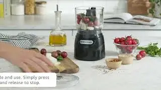 Hamilton Beach Electric Vegetable Chopper & Mini Food Processor, 3-Cup