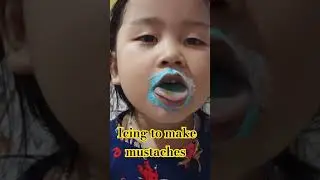 The Falling Candy to icing Mustache