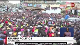 Governor Wamatangi: Kiambu needs development, not politics