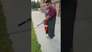 ISDB Lab Safety PASS Fire Extinguisher