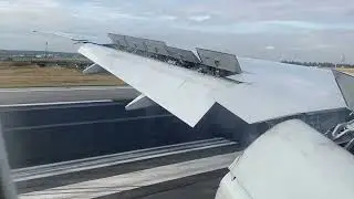 Air France B77W - Atterrissage piste 26L Paris-Charles de Gaulle