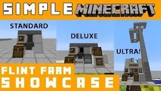 Flint farm showcase - Simple Minecraft
