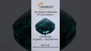 Chrysocolla Cabochon Ch-A-0002 #cabochon  #cabochonforjewelry  #cabochonsupplier  #cabochons