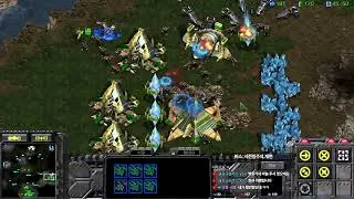 와 상대팀 물량 미쳤네요 델타포스식 헬프갑니다  Leto 스타팀플 헌터 Hunter TeamPlay StarCraft
