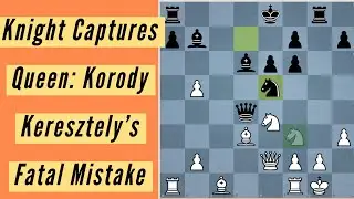 Checkmate in 19: The Incredible Chess Game of Imre Korody Keresztely vs. Pal Benko #chess