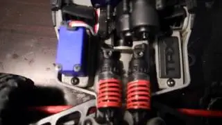 Traxxas  mini E-Revo low budget suspension mod