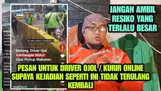 HOPE AN INCIDENT LIKE THIS WILL NOT HAPPEN AGAIN #Ojol #Kurironline