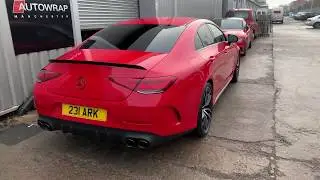 Car Wrapping in Manchester - Mercedes CLS53 Full Wrap